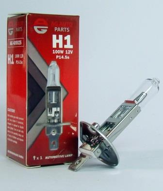 AG AUTOPARTS - AG 40002S - Лампа H1 12V 100W P14.5S
